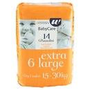 14 PANNOLINI BABY CARE EXTRA LARGE DRY COMFORT 15-30 KG U! Confronta & Risparmia